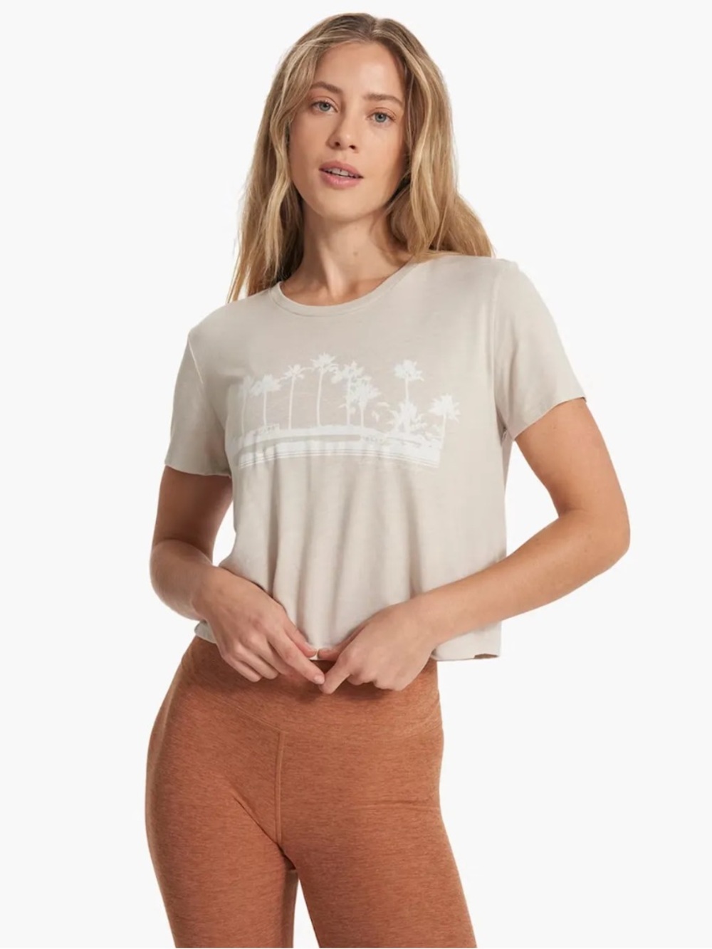NWT Vuori VINTAGE COAST TEE Size S Mauve Color - Picture 1 of 8